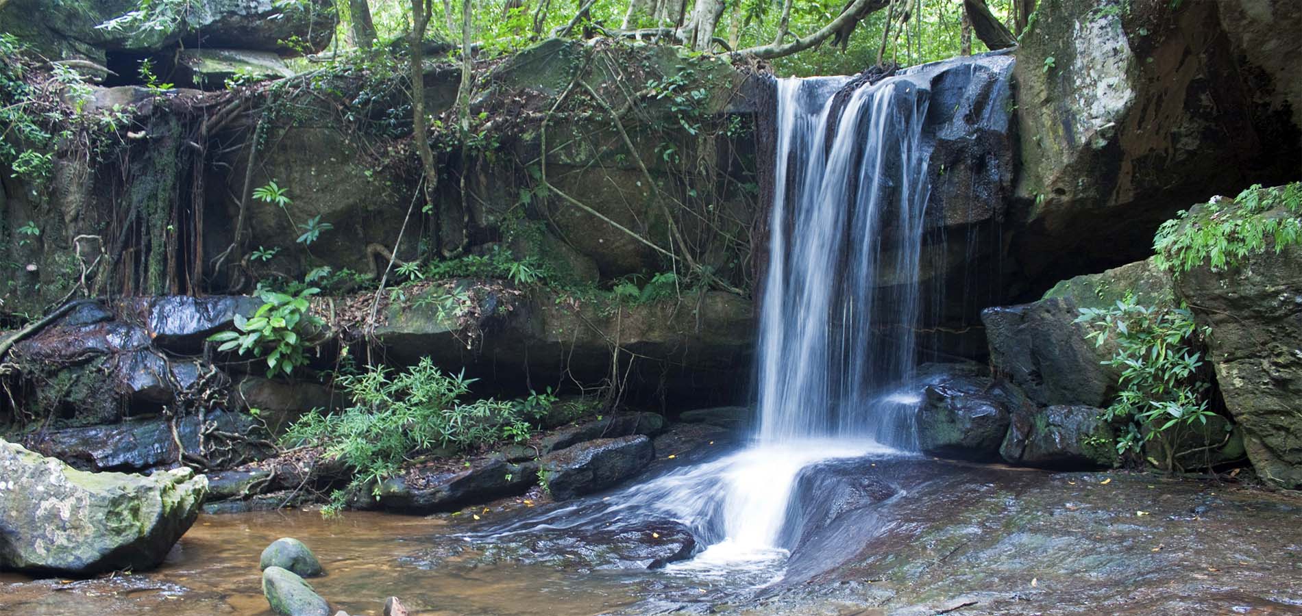 Cambodja Zuid waterval het avontuurlijke zuiden