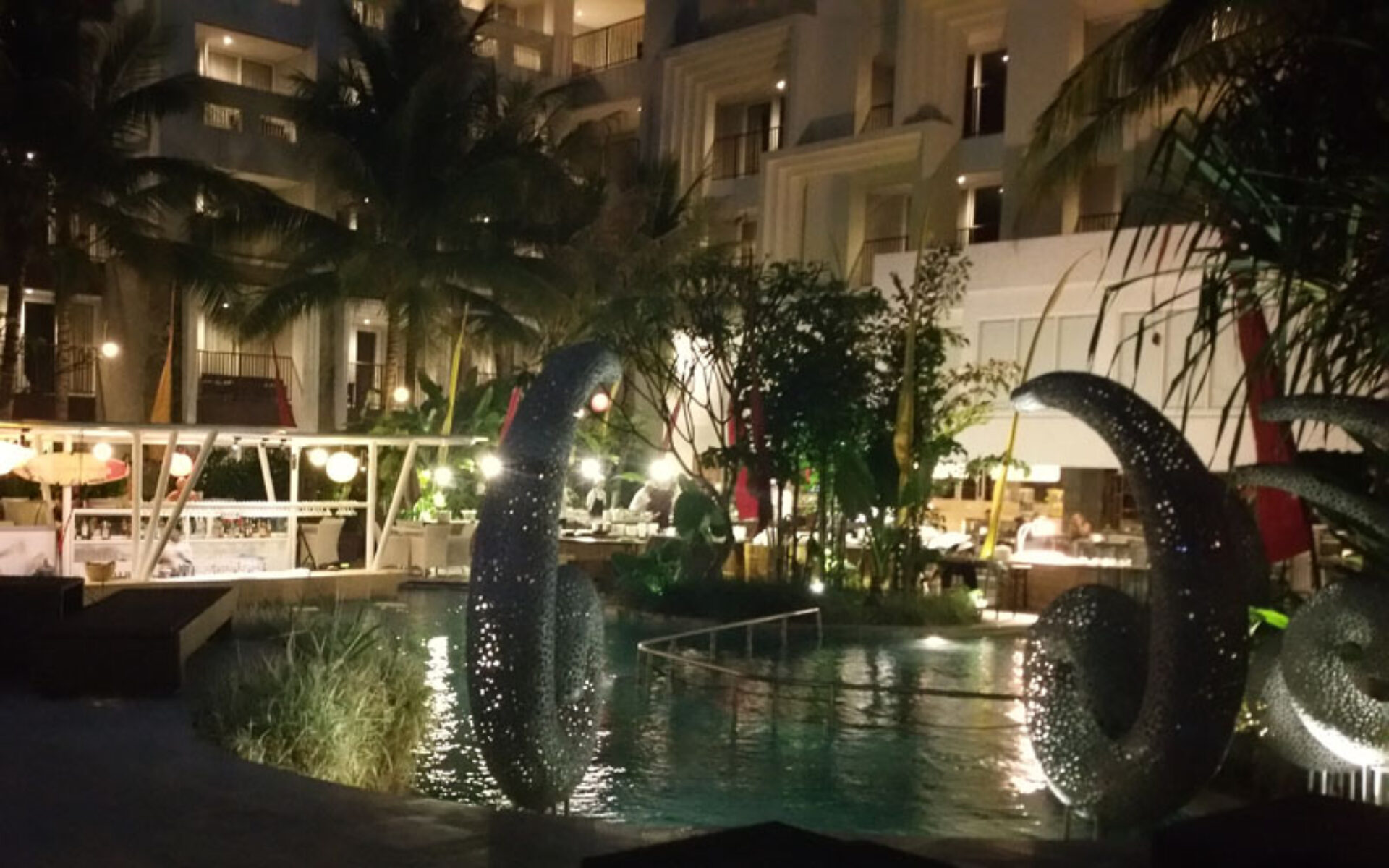 Hotel Swiss-Belresort Watu Jimbar Sanur Vakantie Bali Rondreis Original Asia pool