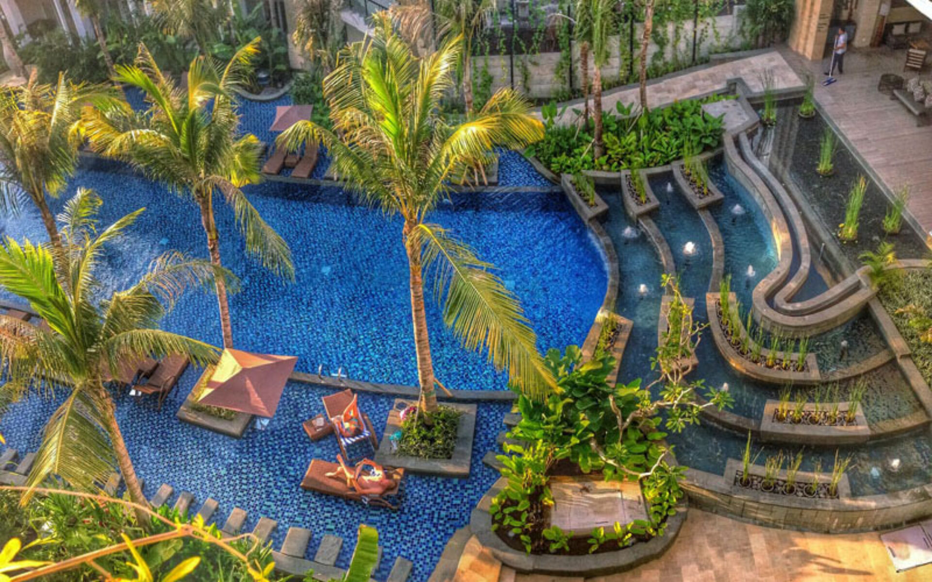 Hotel Swiss-Belresort Watu Jimbar Sanur Vakantie Bali Rondreis Original Asia pool
