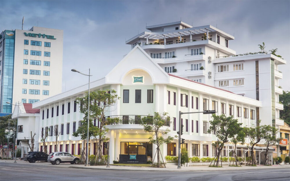 Emm Hotel Hue Rondreis Vietnam Vakantie Original Asia hotel facade