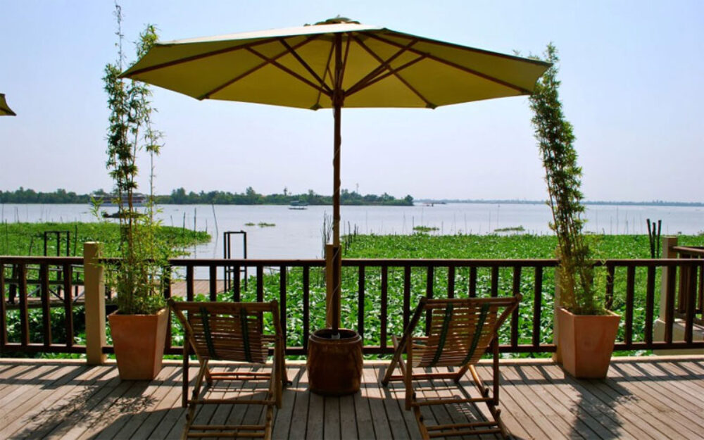Mekong Riverside Resort Hotel Mekong delta Original Asia Rondreis Vietnam Vakantie bungalows
