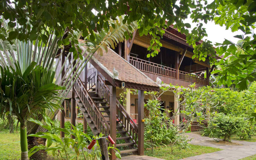 Maison Wat Kor Boutique Khmer Houses Hotel Battambang Rondreis Cambodja Vakantie Original Asia
