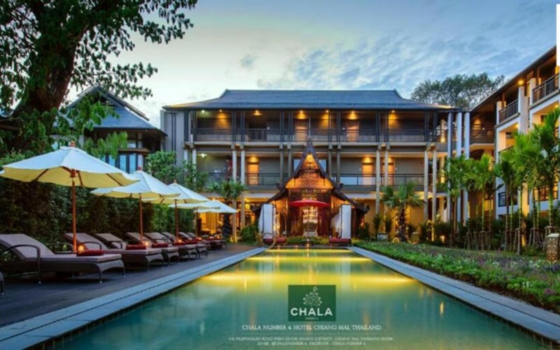 Chala Number 6 Hotel Resort Chiang Mai Luxe rondreis Thailand Vakantie Original Asia