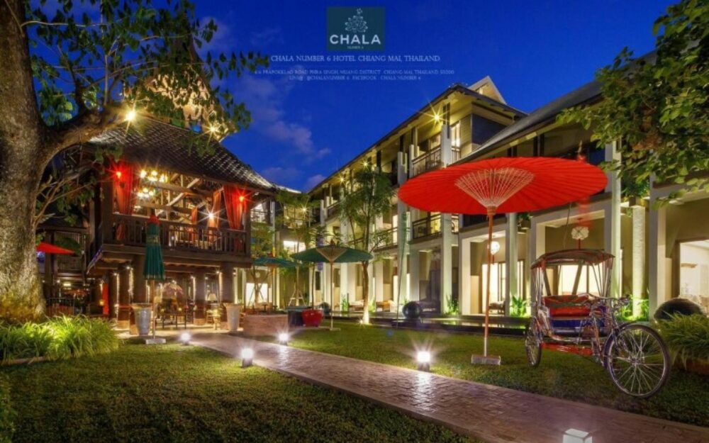 Chala Number 6 Hotel Resort Chiang Mai Luxe rondreis Thailand Vakantie Original Asia