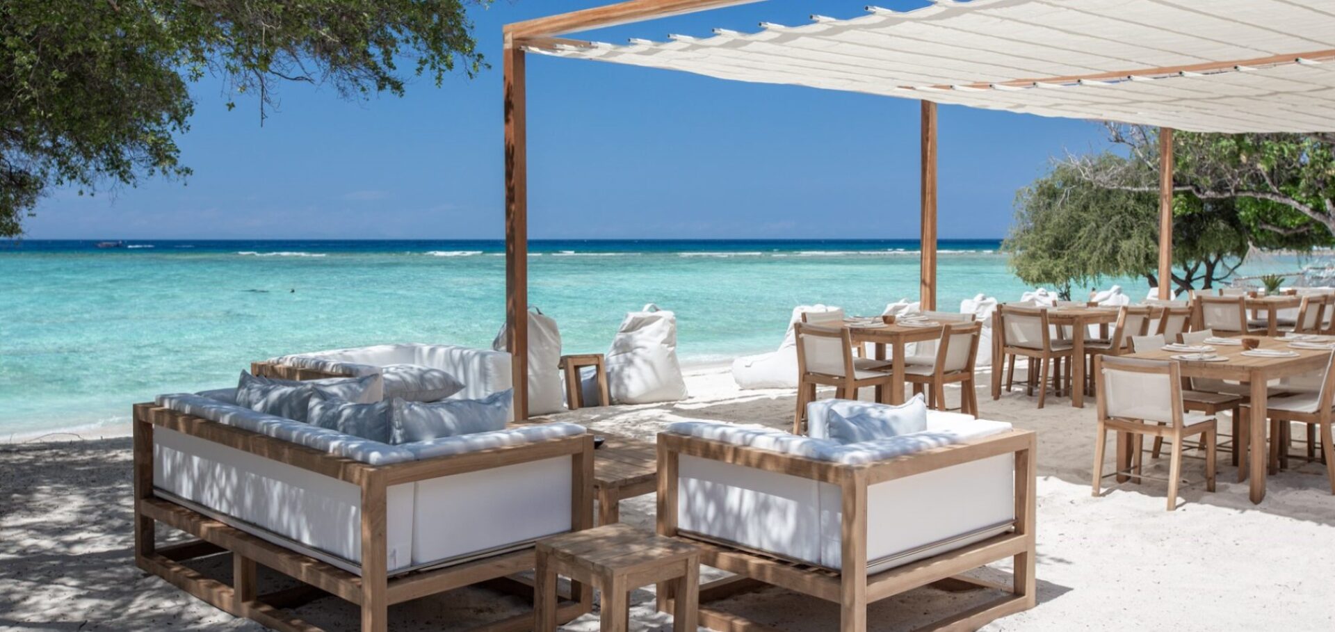 Pondok Santi Estate Resort Villa's Gili Trawang Luxe rondreis Bali Gili Eilanden Vakantie Original Asia beach
