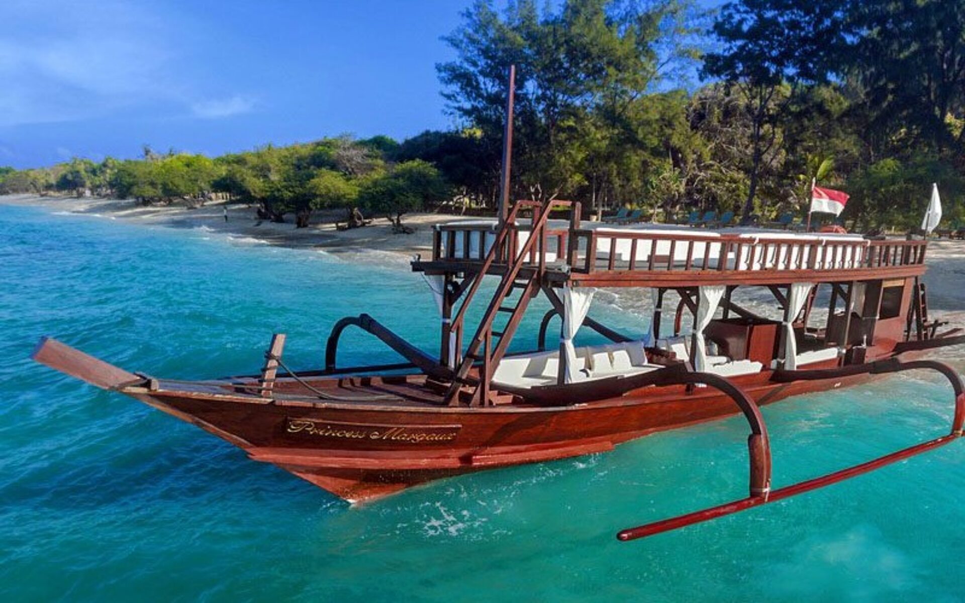 Pondok Santi Estate Resort Villa's Gili Trawang Luxe rondreis Bali Gili Eilanden Vakantie Original Asia beach