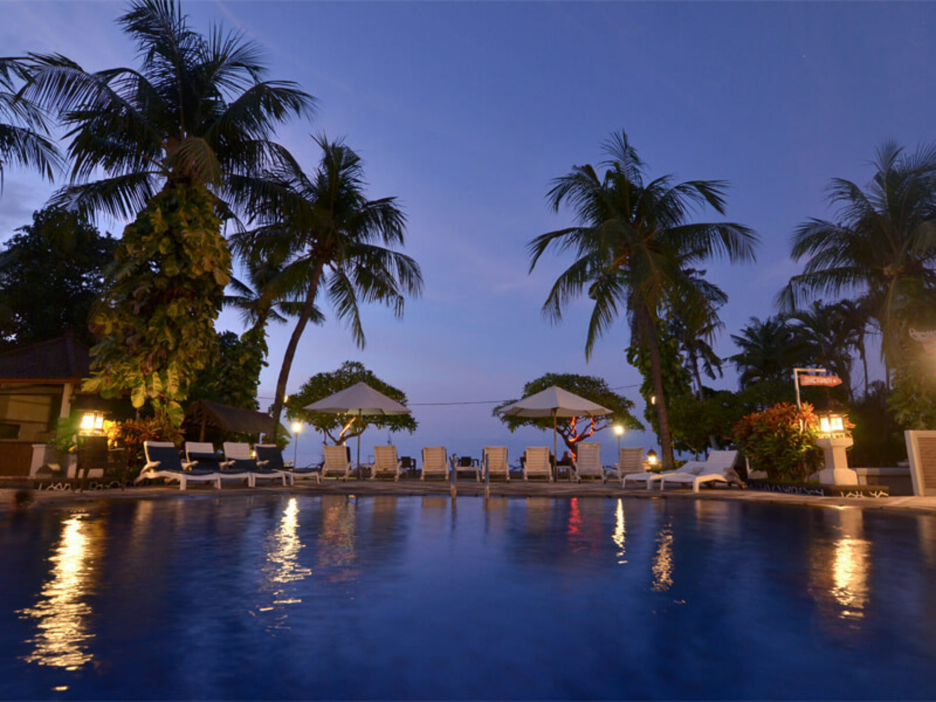 Aneka Lovina Villas Hotel Original Asia Rondreis Bali Indonesie vakantie aerial