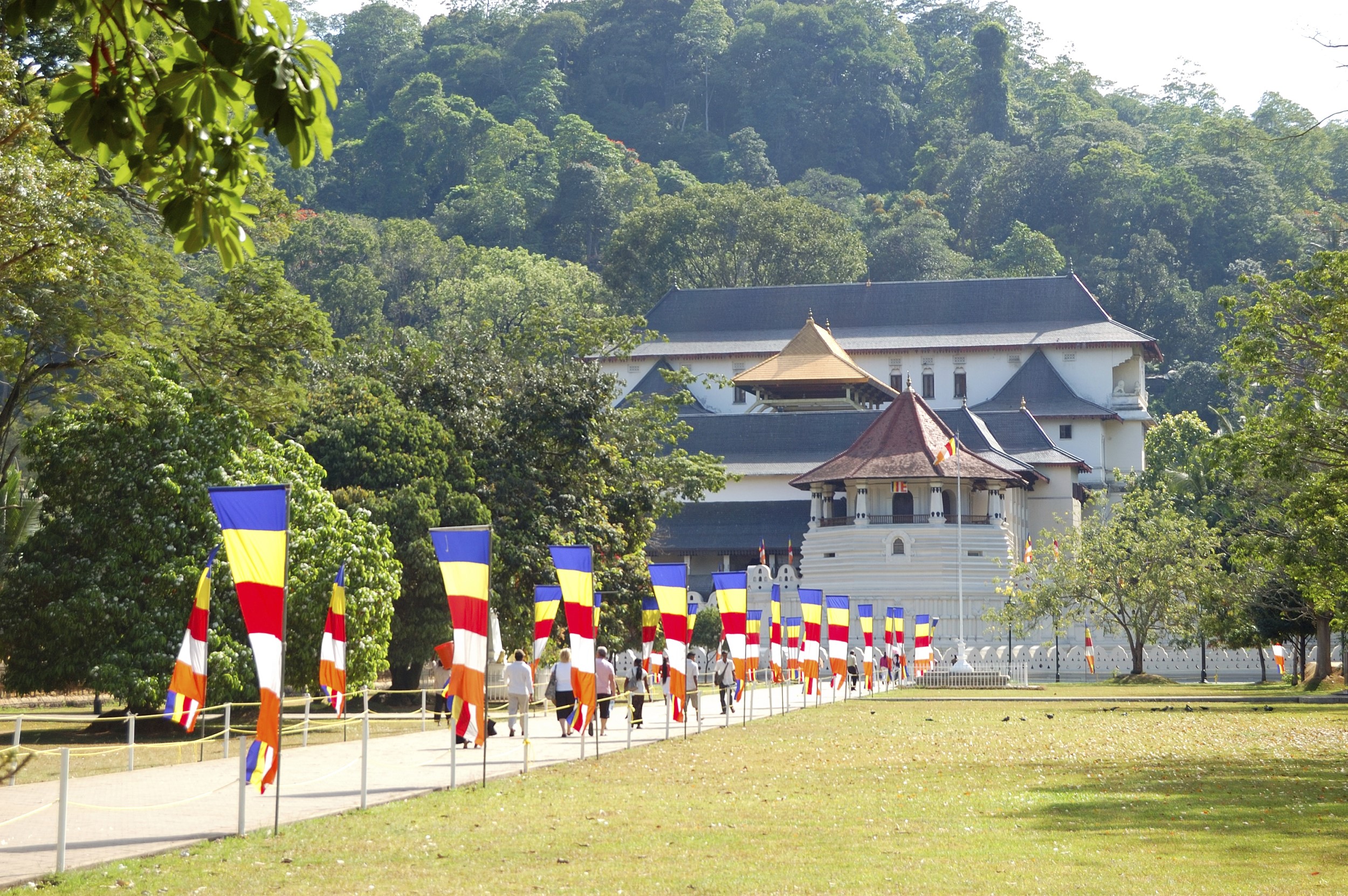 Home Istock Sri Lanka Original Asia Tempel cultuur Kandy Temple of the tooth mooi