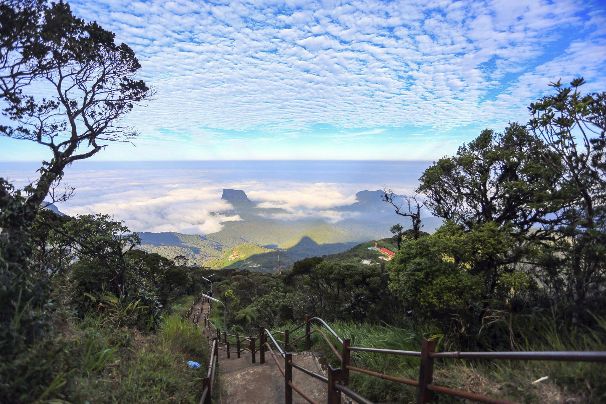 Home Istock Sri Lanka Nuwara Eliya little england uitzicht view dalhousie trekking Adams Peak