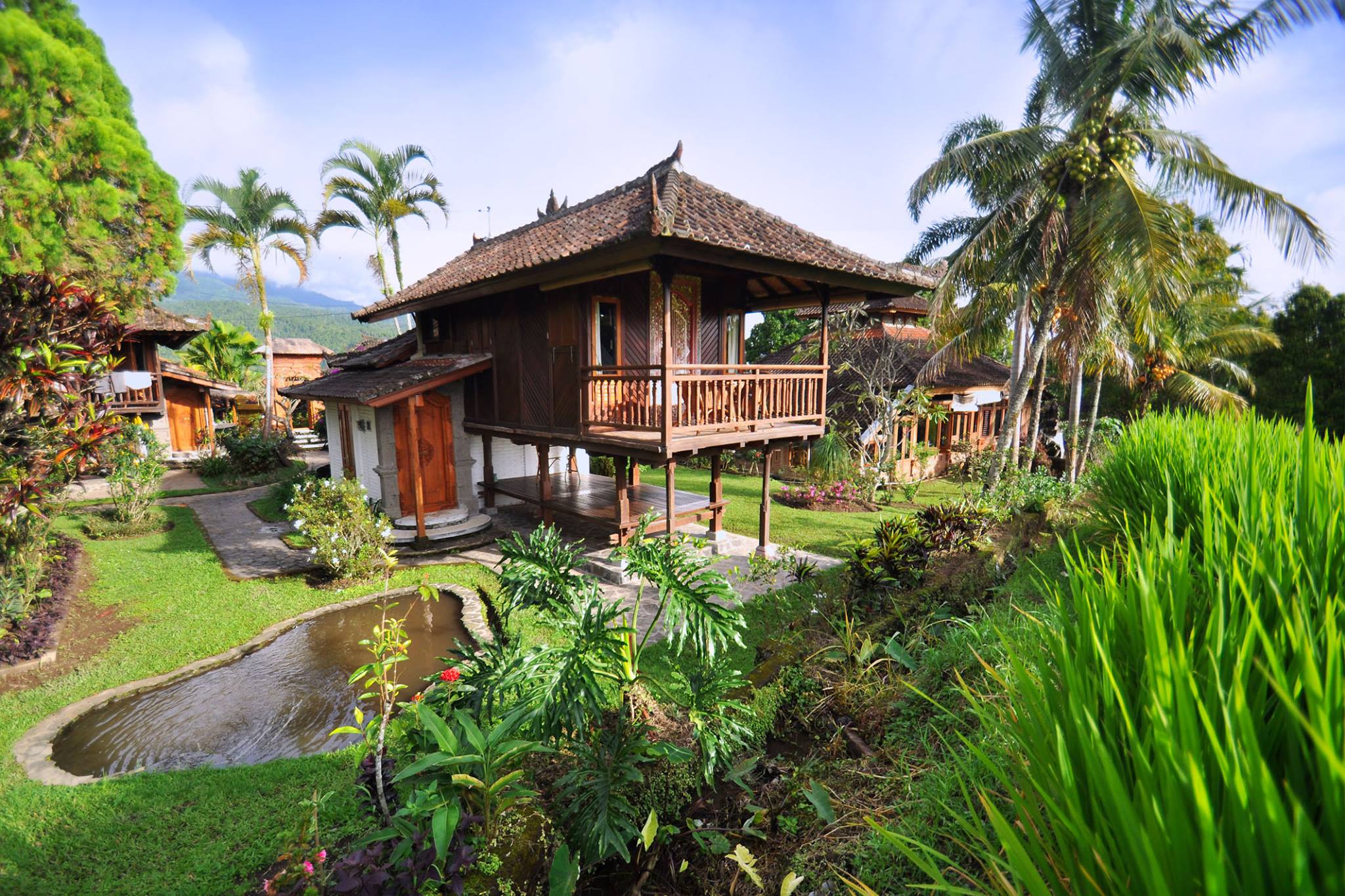 Puri Lumbung Cottages Resort Munduk Hotel Original Asia Rondreis Bali Vakantie Indonesie