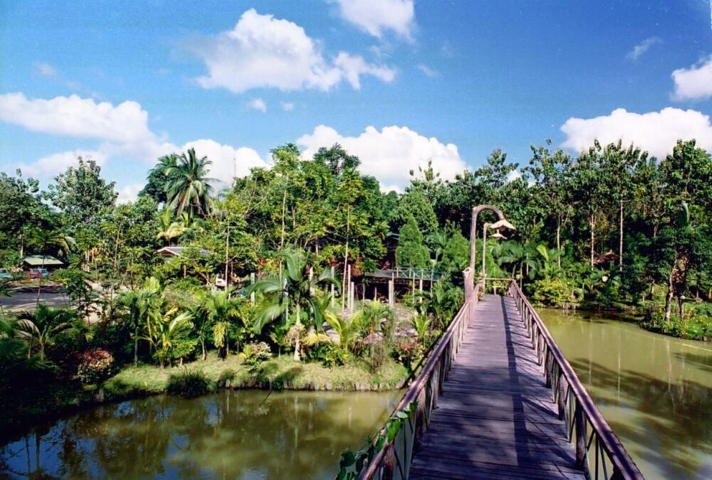 Hotel Maleisie Borneo Rondreis Vakantie Sandakan Abai Jungle Restaurant en Lodge