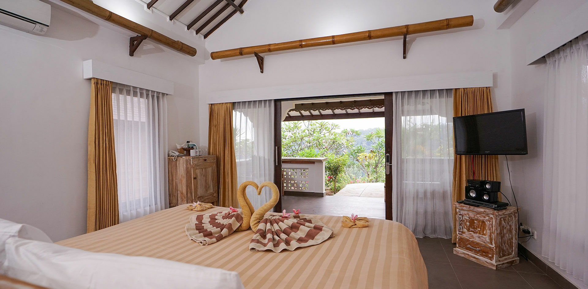 Rinjani Lodge Senaru Hotel Original Asia Rondreis Bali Lombok Vakantie Indonesie
