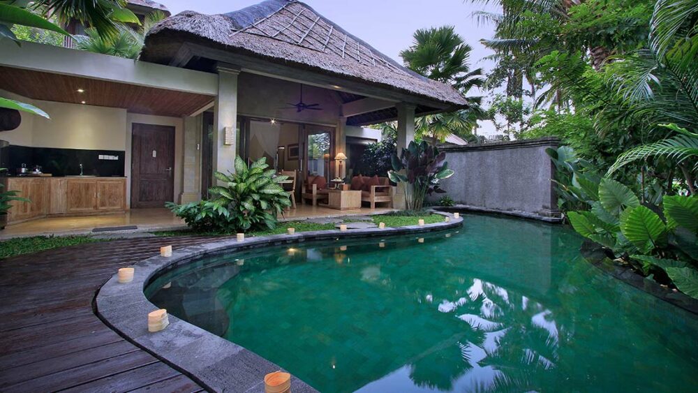 Sankara Ubud Resort Hotel Original Asia Rondreis Bali Vakantie Indonesie zwembad