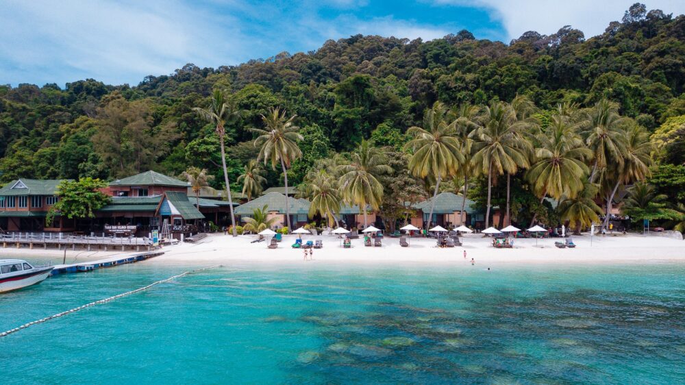 Bubu Long Beach Resort Hotel Perhentian Islands Rondreis Maleisië Vakantie Original Asia baai