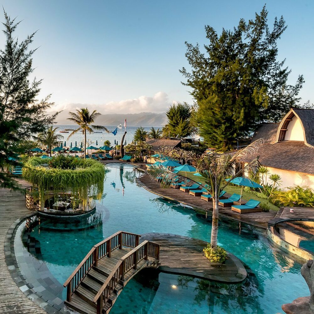 Villa Ombak Resort Hotel Gili Trawangan Original Asia Rondreis Bali Gili Eilanden Vakantie Indonesie