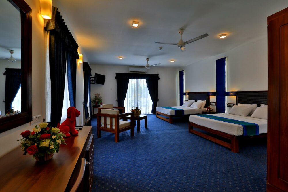 Blue Wave Hotel Sri Lanka Arugambay original asia rondreis sri lanka malediven kamer1