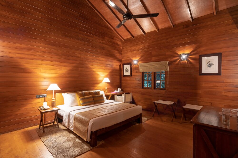 Cinnamon Wild Resort Sri Lanka Tissamaharama original asia rondreis sri lanka malediven bed1