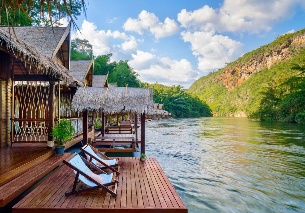 Float House River Kwai Resort Hotel Kanchanaburi Luxe Rondreis Thailand Vakantie Original Asia