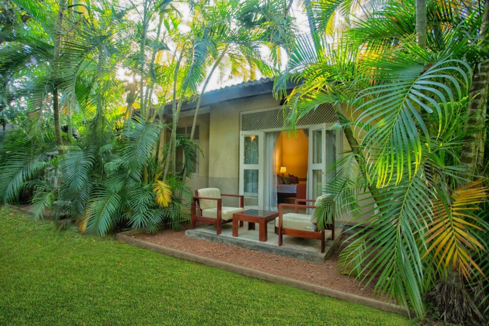 Hotel Sigiriya Sri Lanka original asia rondreis sri lanka malediven tuin