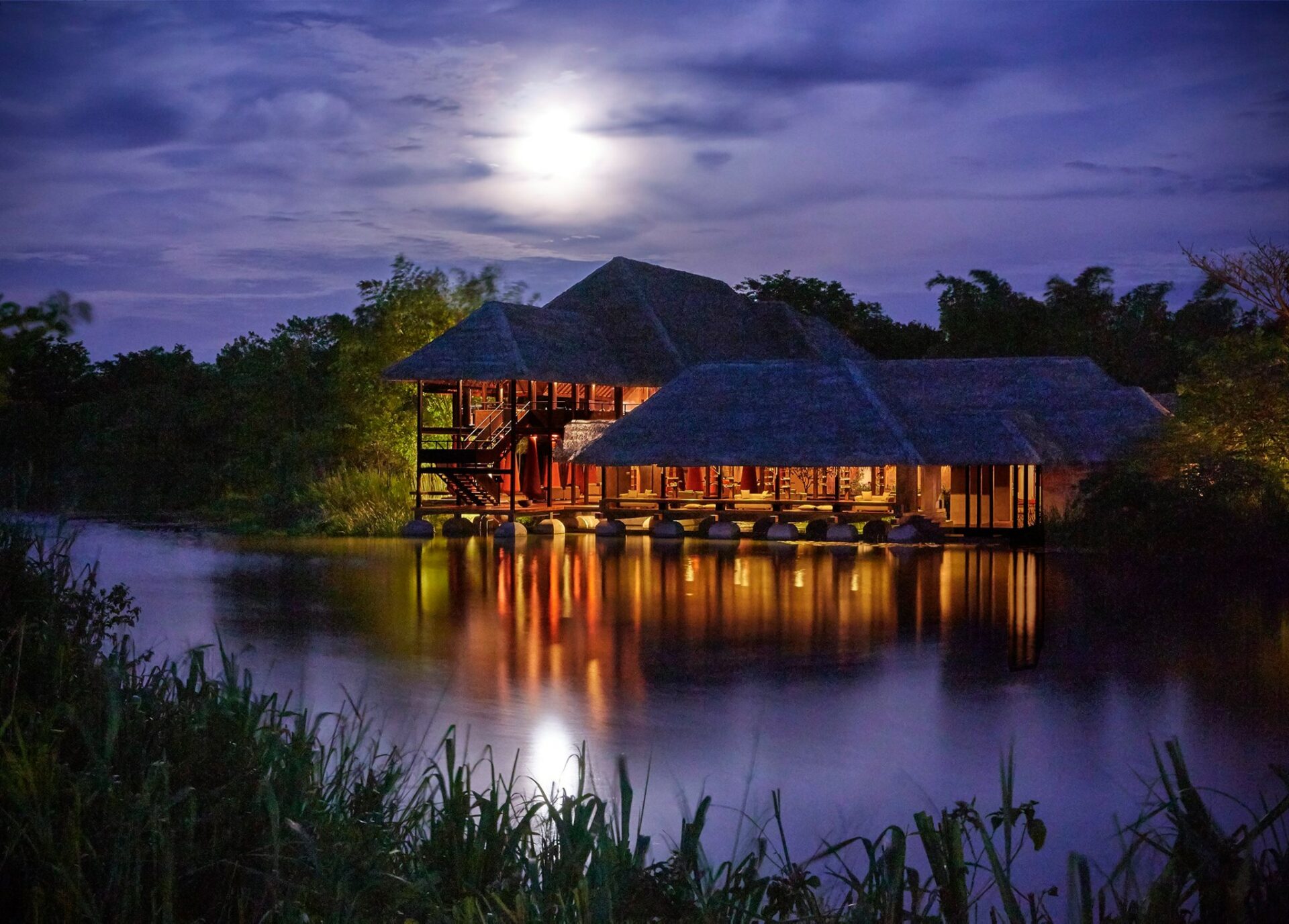 Jetwing Vil Uyana Resort Sri Lanka original asia rondreis sri lanka malediven avond