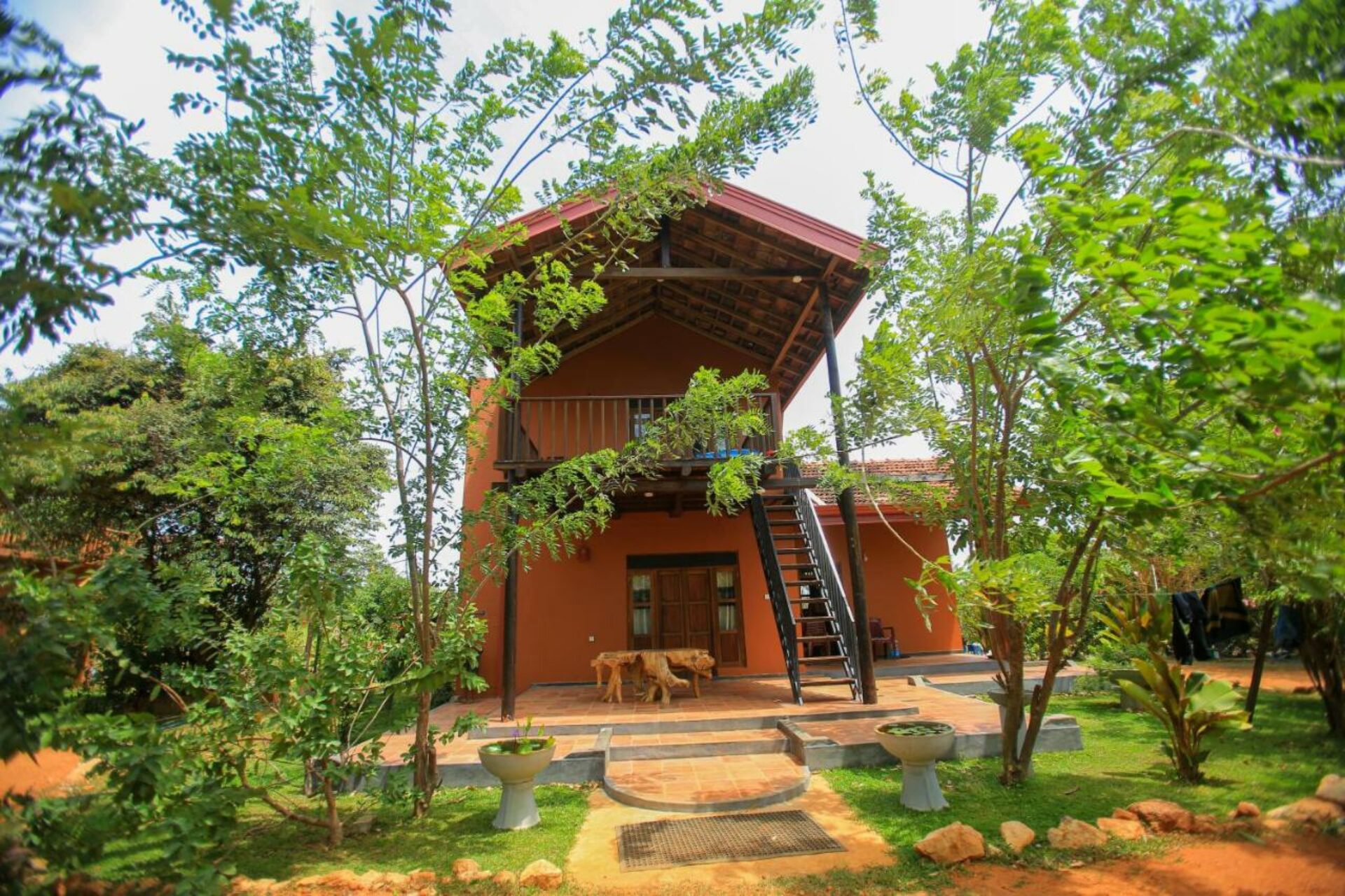 Jungle Hut Resort Sigiriya Rondreis Sri Lanka Vakantie Original Asia