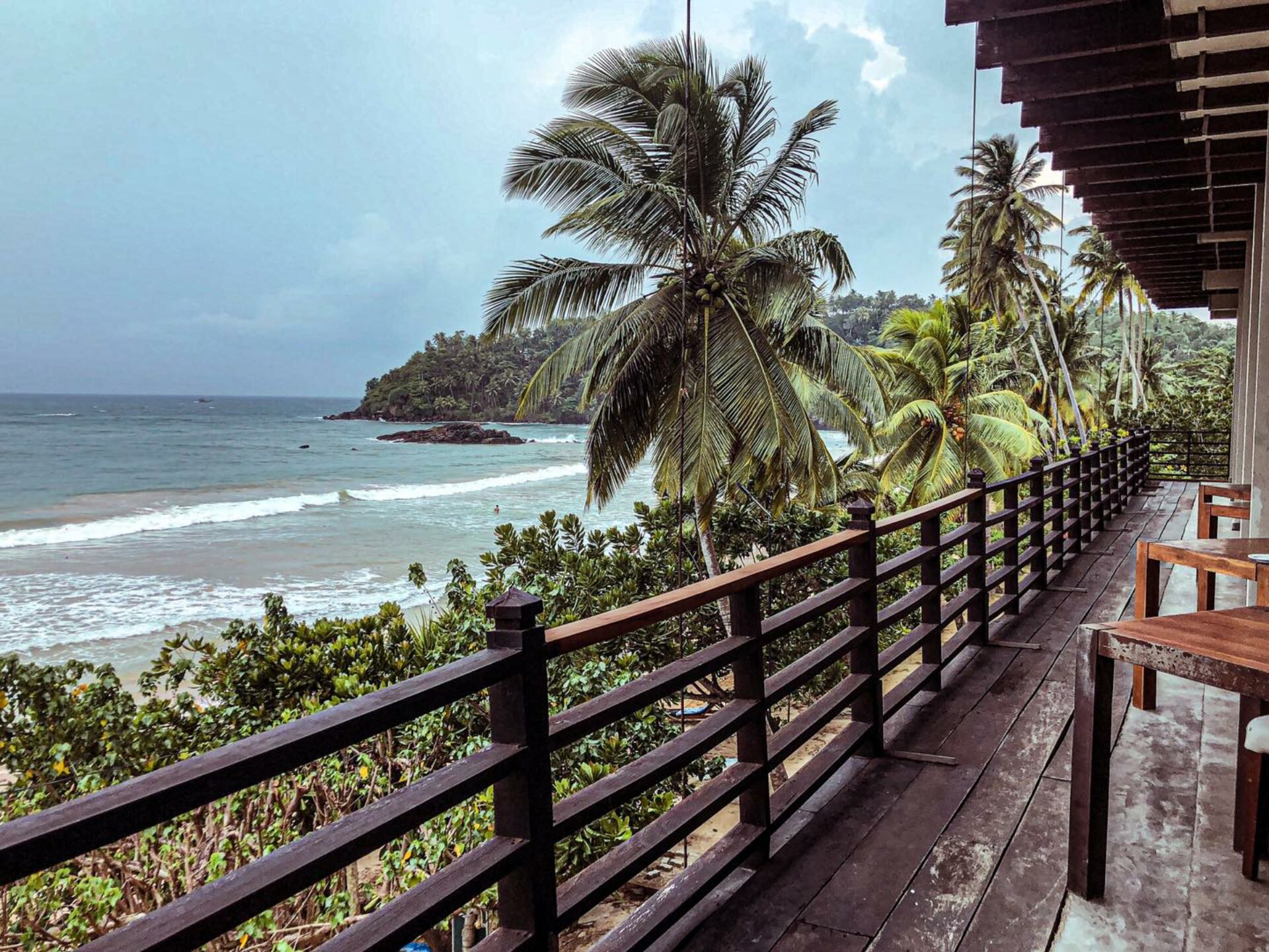 Paradise Beach Club Mirissa Sri Lanka original asia rondreis sri lanka malediven balkon