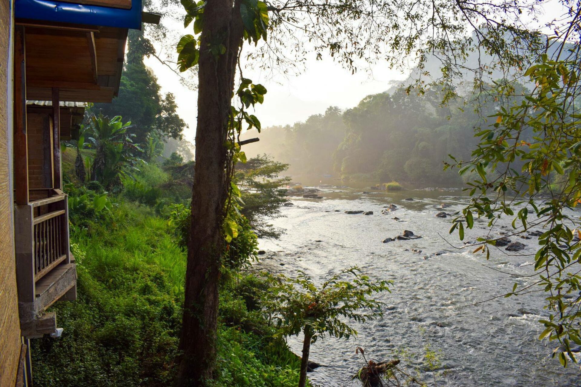 Rafters Retreat Sri Lanka kitulgala original asia rondreis sri lanka malediven rivier1