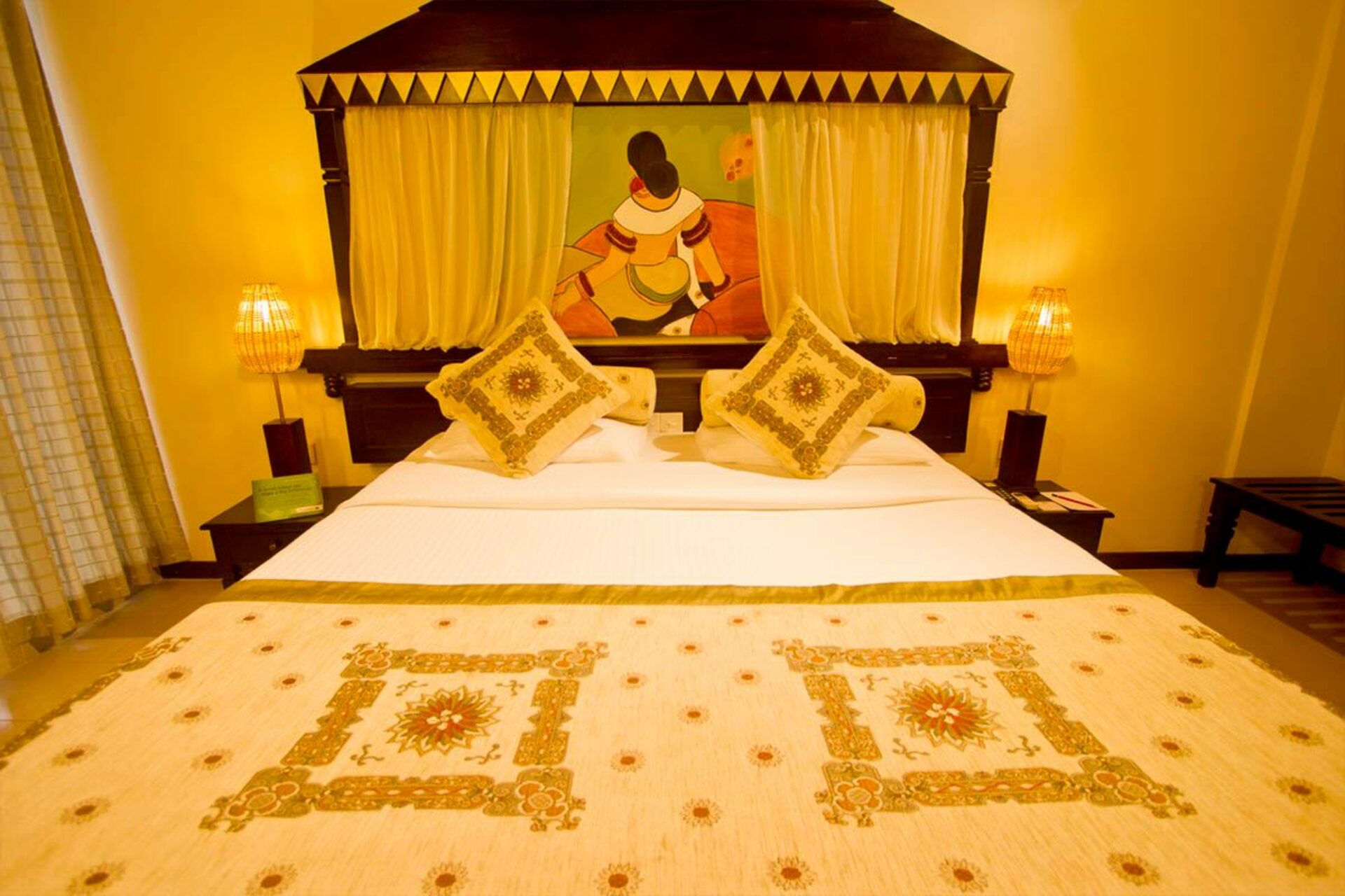 Randholee Resort Sri Lanka trincomalee original asia rondreis sri lanka malediven bed1