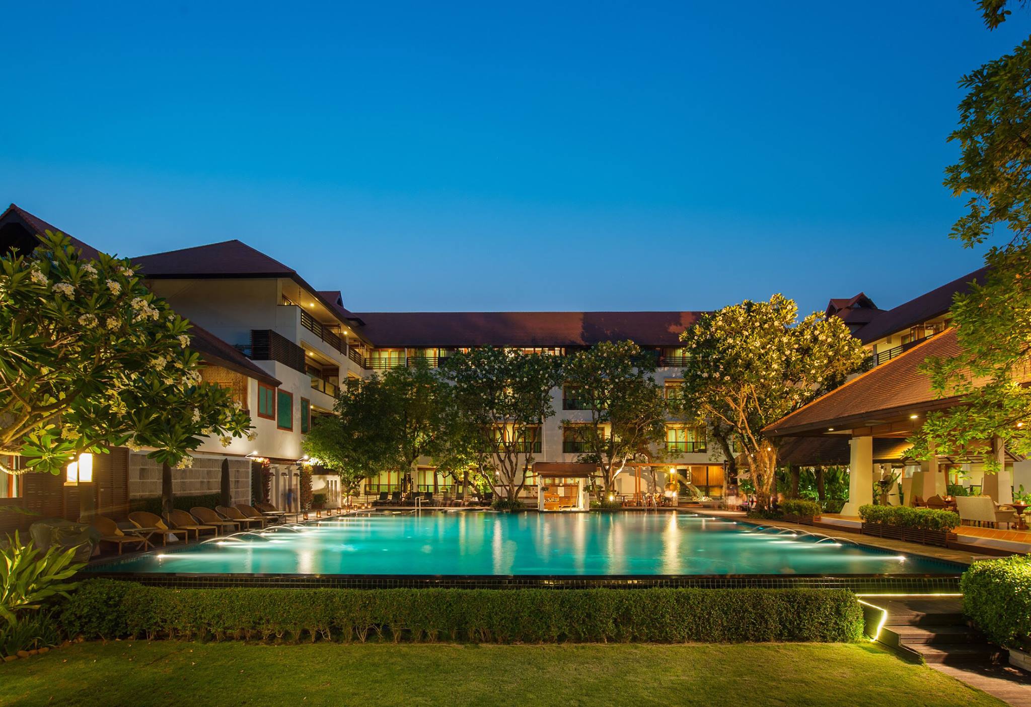 Rati Lanna Riverside Spa Resort Chiang Mai Hotel Luxe rondreis Thailand Vakantie Original Asia