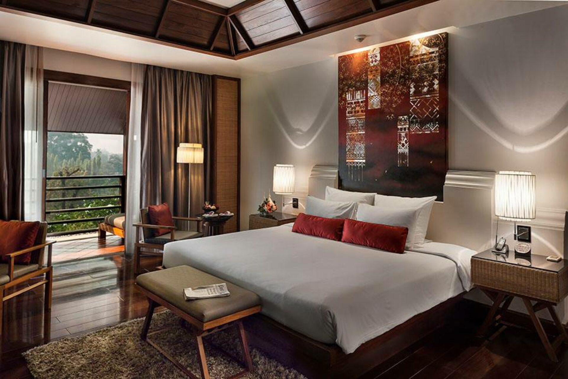 Rati Lanna Riverside Spa Resort Chiang Mai Hotel Luxe rondreis Thailand Vakantie Original Asia