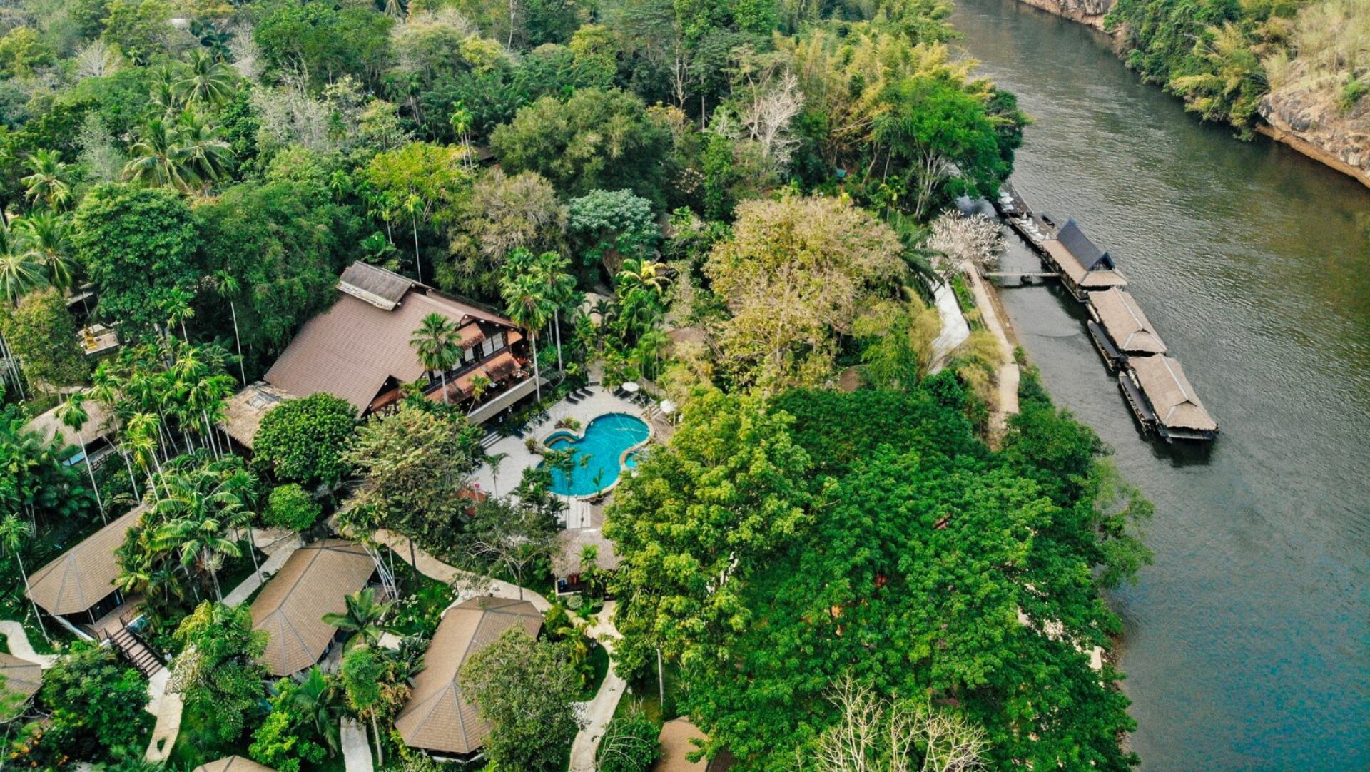 River Kwai Resort Kanchanaburi Hotel Rondreis Thailand Vakantie Original Asia