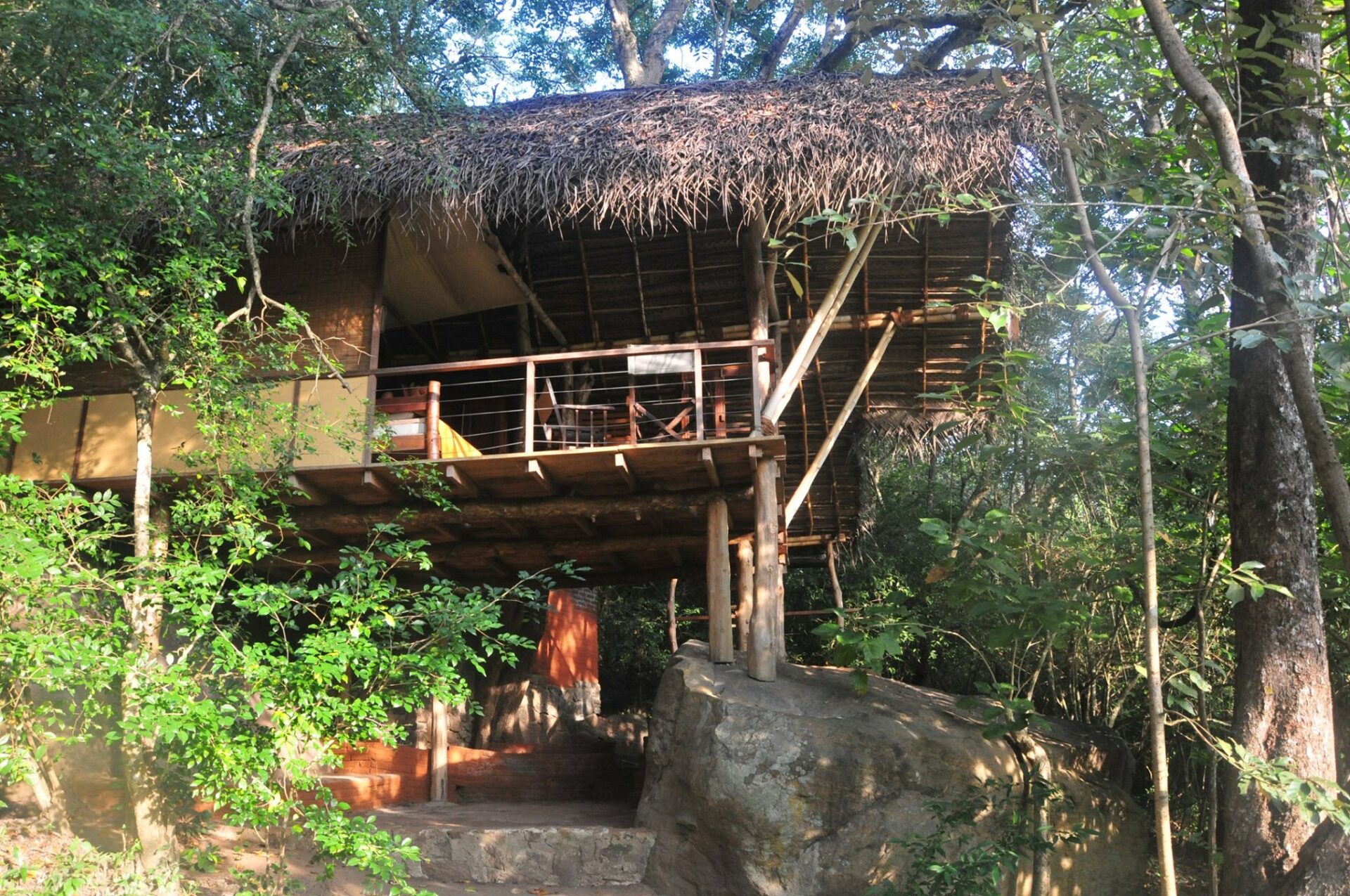 Back of Beyond Wild Haven Dehigaha Ela Hotel Culturele Driehoek Rondreis Sri Lanka Vakantie Treehouses Original Asia