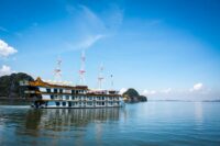 Dragon Legend Cruise Boot Halong Bay Bai Tu Long Bay Luxe Rondreis Vietnam Vakantie Original Asia