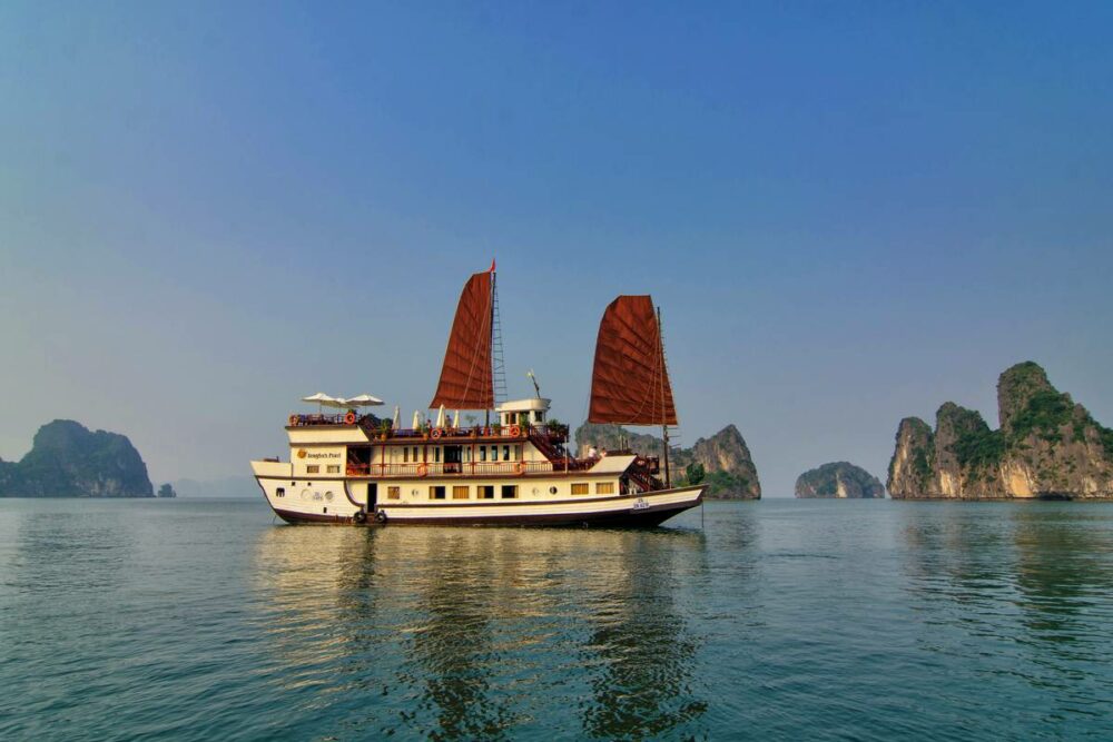 Dragon Pearl Halong Rondreis Vietnam Vakantie Original Asia