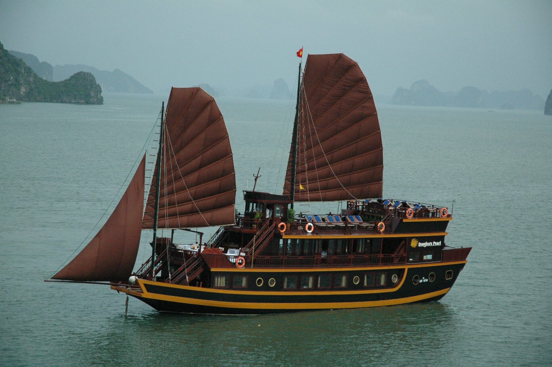 Dragon Pearl Halong Rondreis Vietnam Vakantie Original Asia