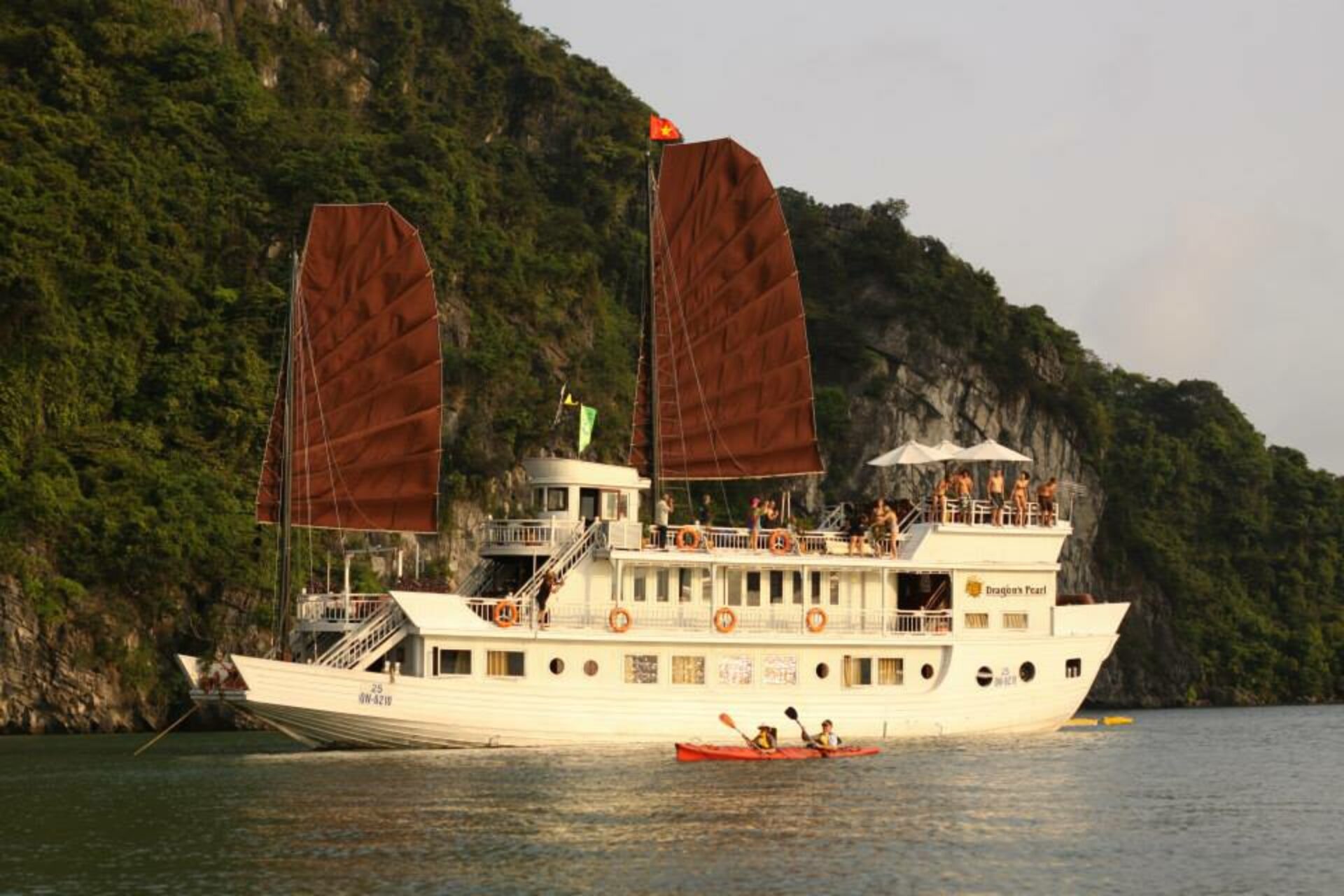 Dragon Pearl Halong Rondreis Vietnam Vakantie Original Asia