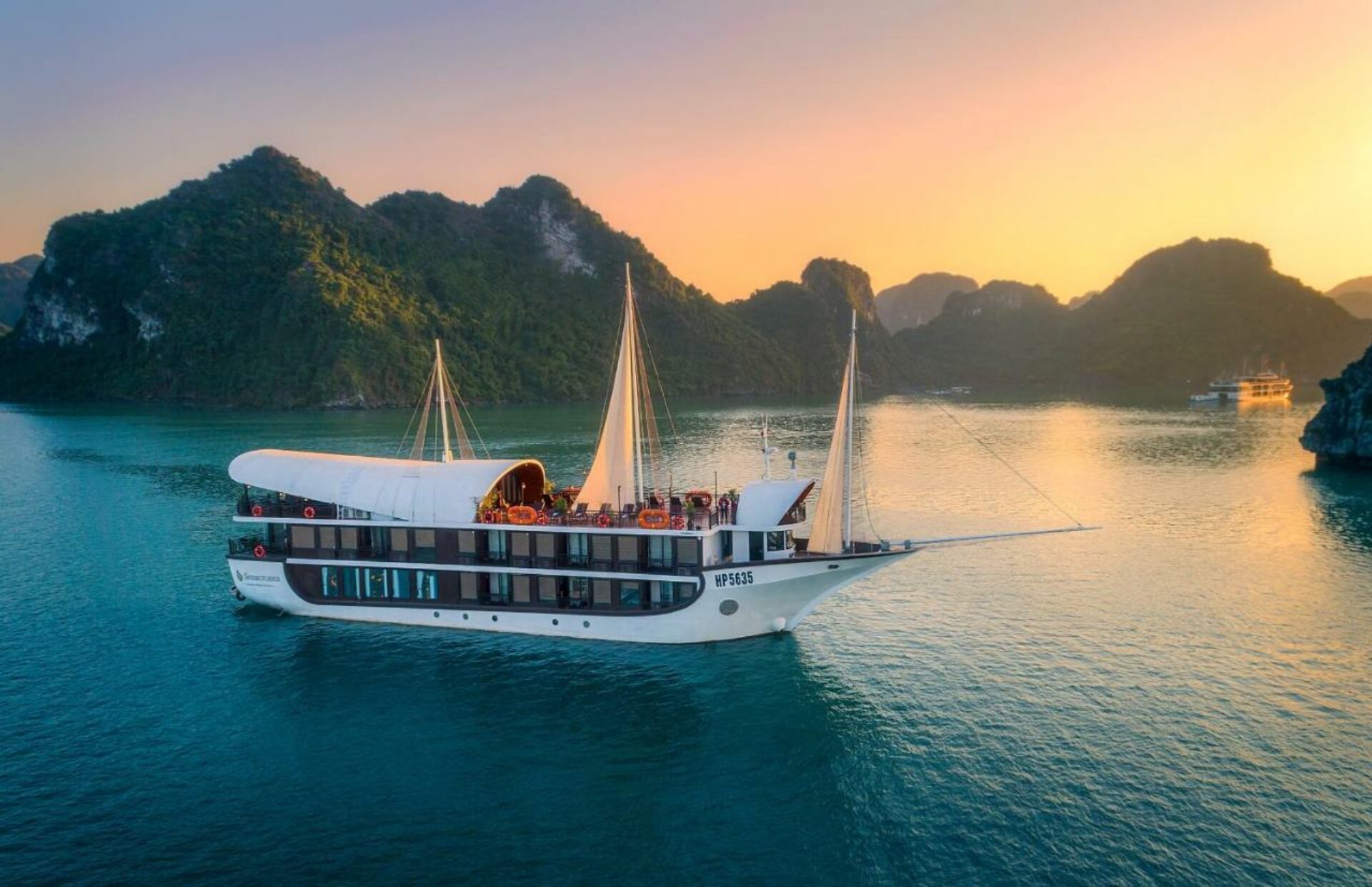 Sena Cruise Halong Bay Rondreis Vietnam Vakantie Original Asia