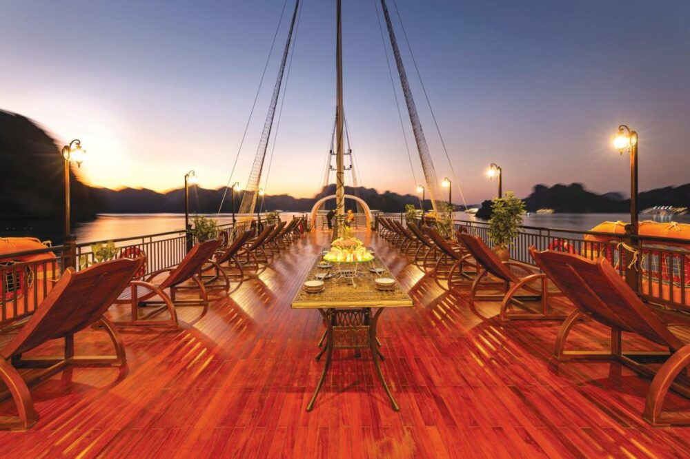 Sena Cruise Halong Bay Rondreis Vietnam Vakantie Original Asia