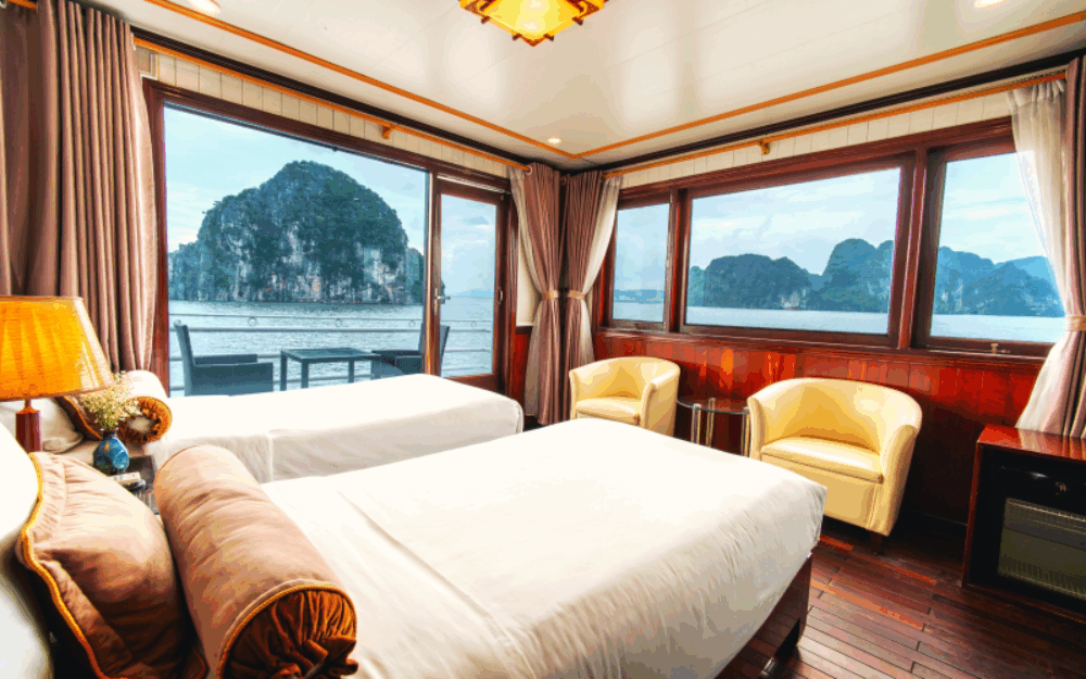 Swan Cruise Halong Bay Rondreis Vietnam Vakantie Original Asia