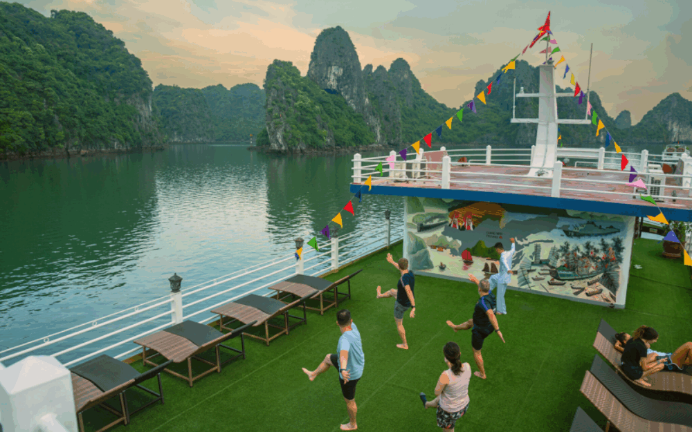 Heritage Cruise Halong Bay Rondreis Vietnam Vakantie Original Asia