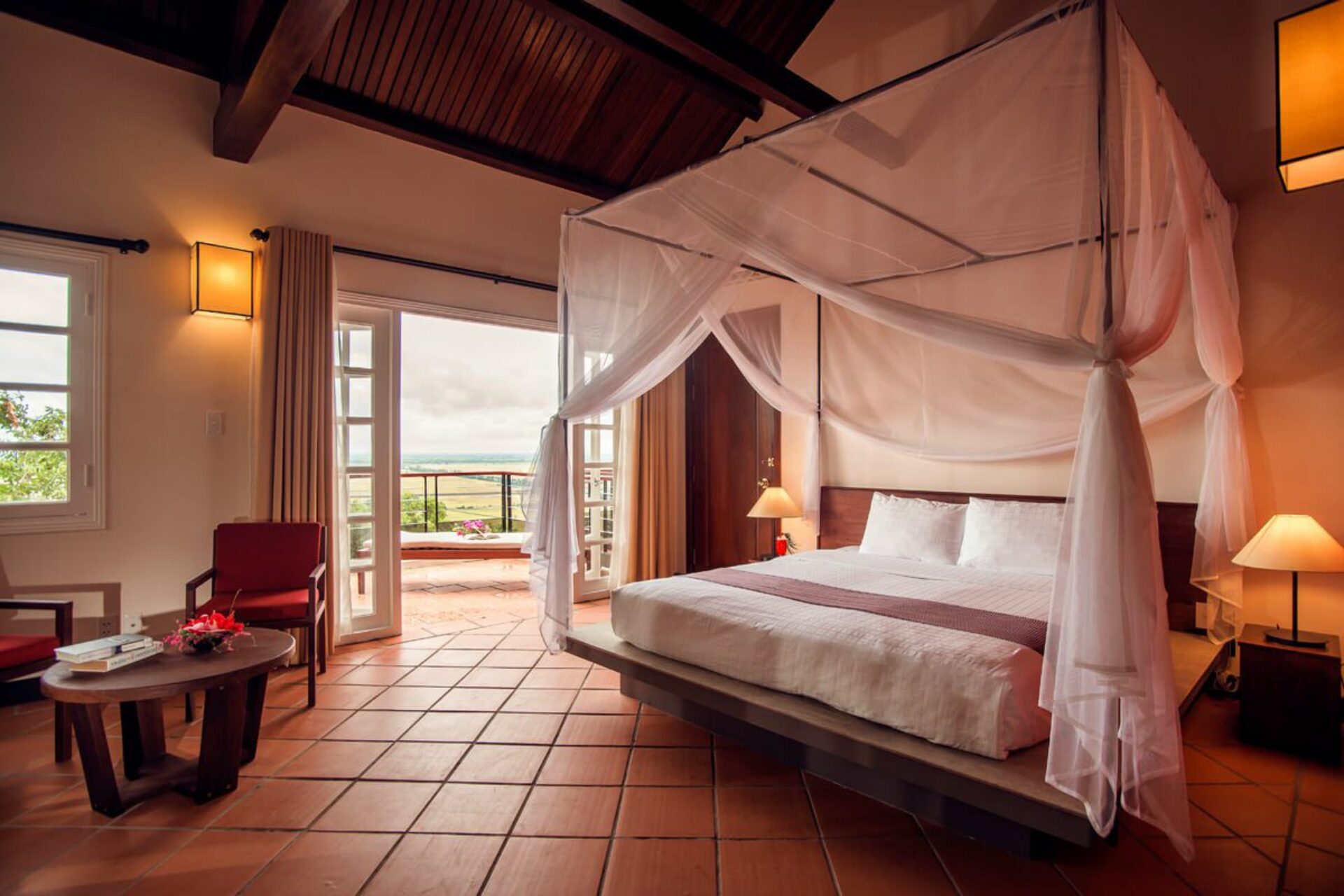 Victoria Nui Sam Lodge Chau Doc Rondreis Vietnam Vakantie Original Asia