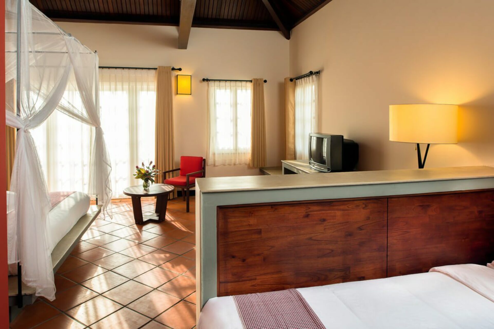 Victoria Nui Sam Lodge Chau Doc Rondreis Vietnam Vakantie Original Asia