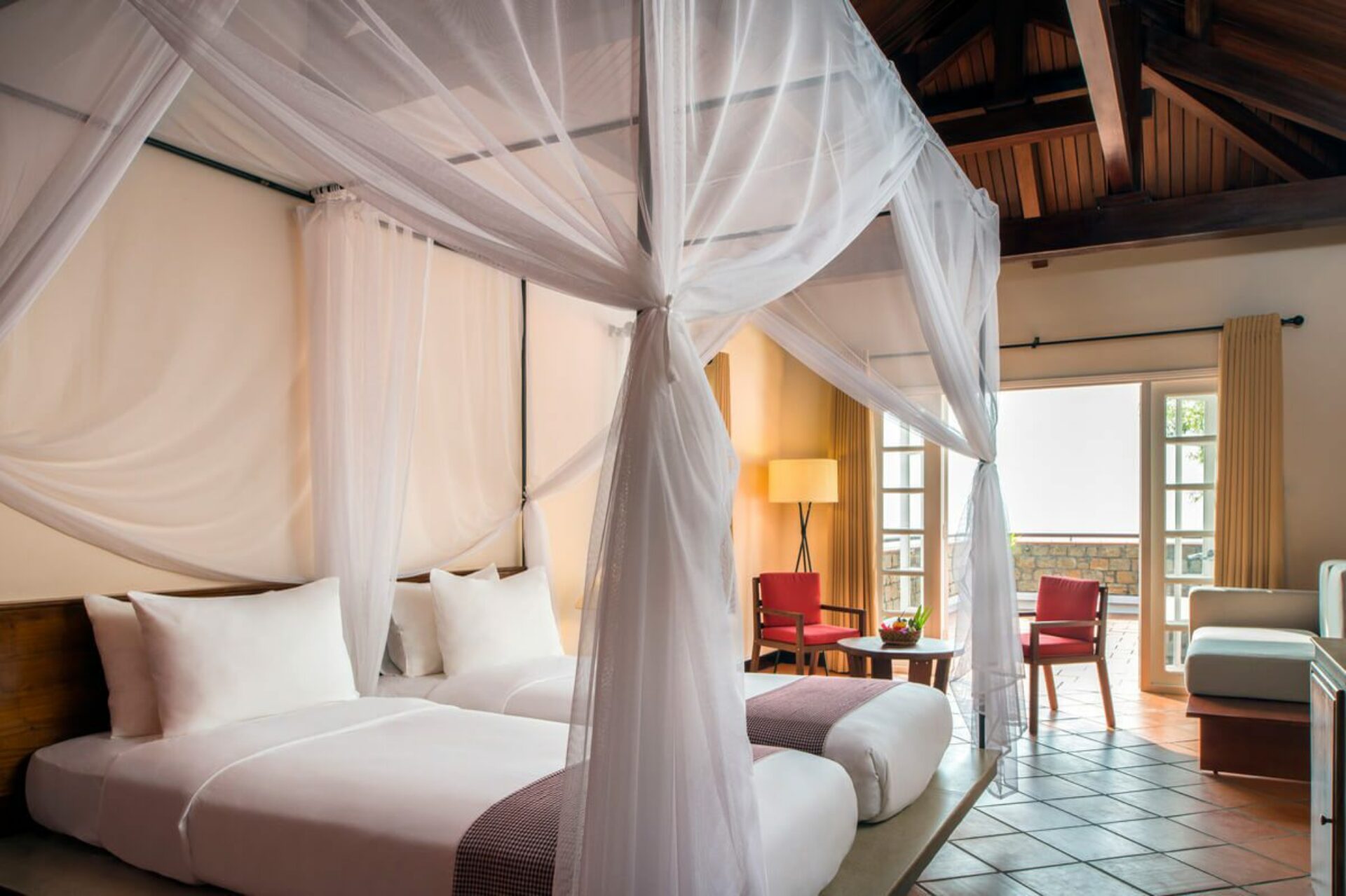 Victoria Nui Sam Lodge Chau Doc Rondreis Vietnam Vakantie Original Asia