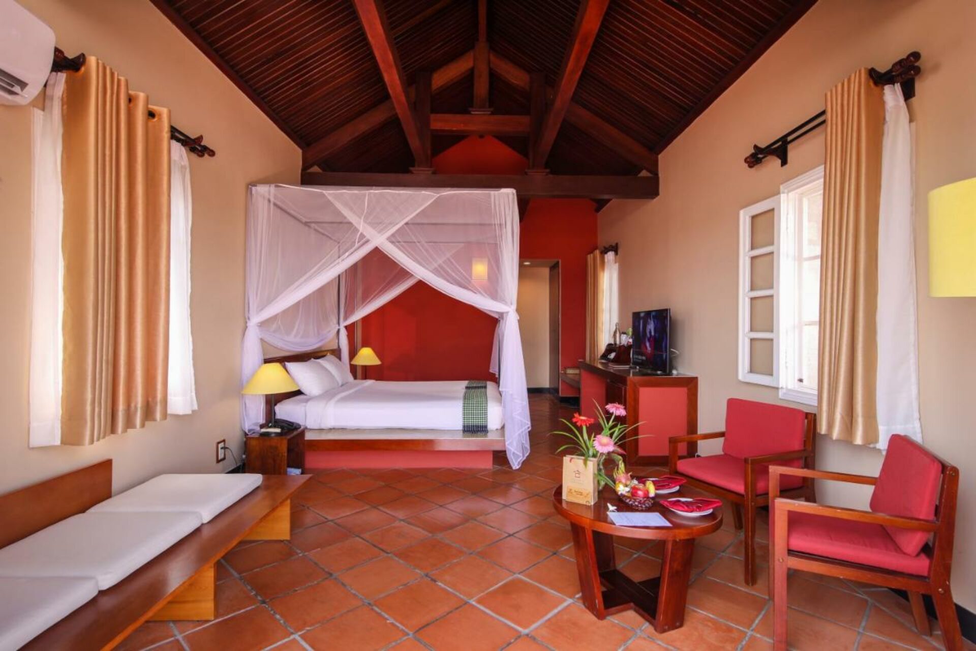 Victoria Nui Sam Lodge Chau Doc Rondreis Vietnam Vakantie Original Asia