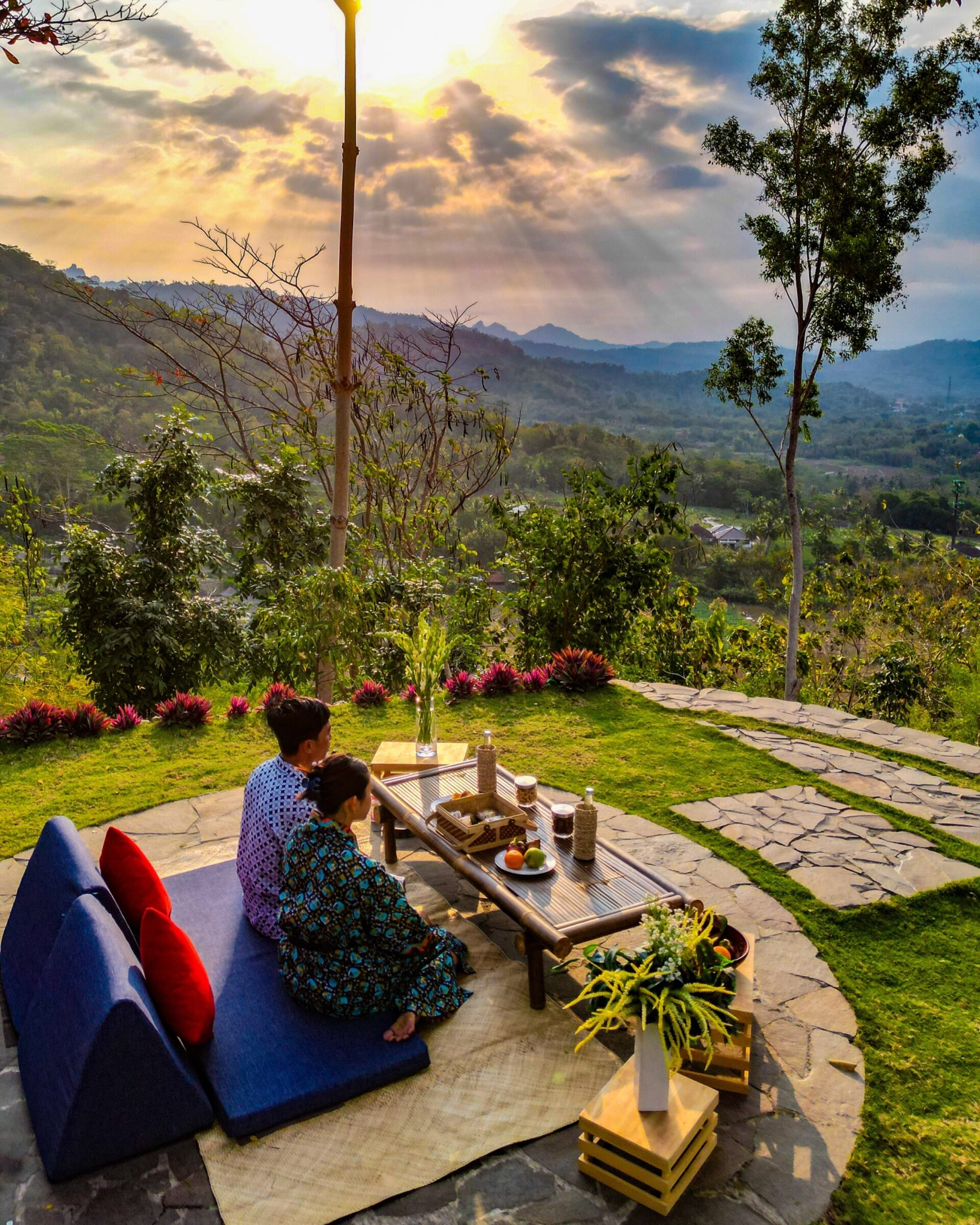 Villa Borobudur Java Rondreis Indonesie Vakantie Original Asia