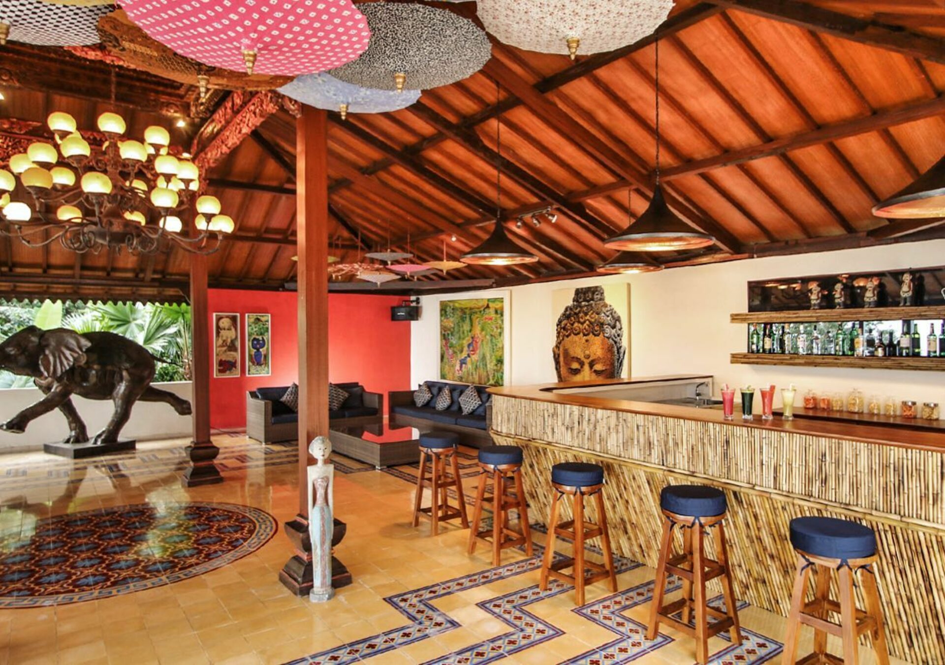 Villa Borobudur Java Rondreis Indonesie Vakantie Original Asia