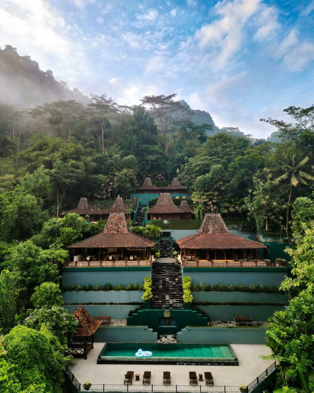 Villa Borobudur Java Rondreis Indonesie Vakantie Original Asia