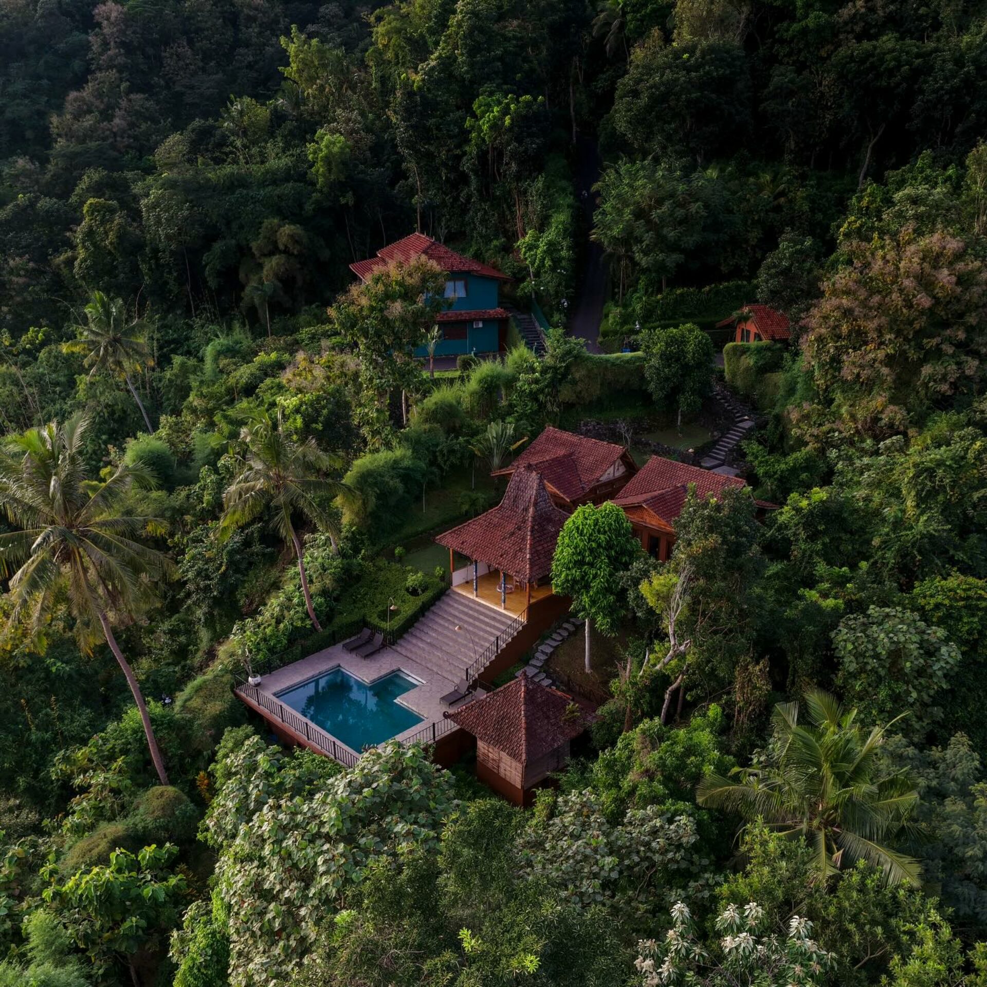 Villa Borobudur Java Rondreis Indonesie Vakantie Original Asia