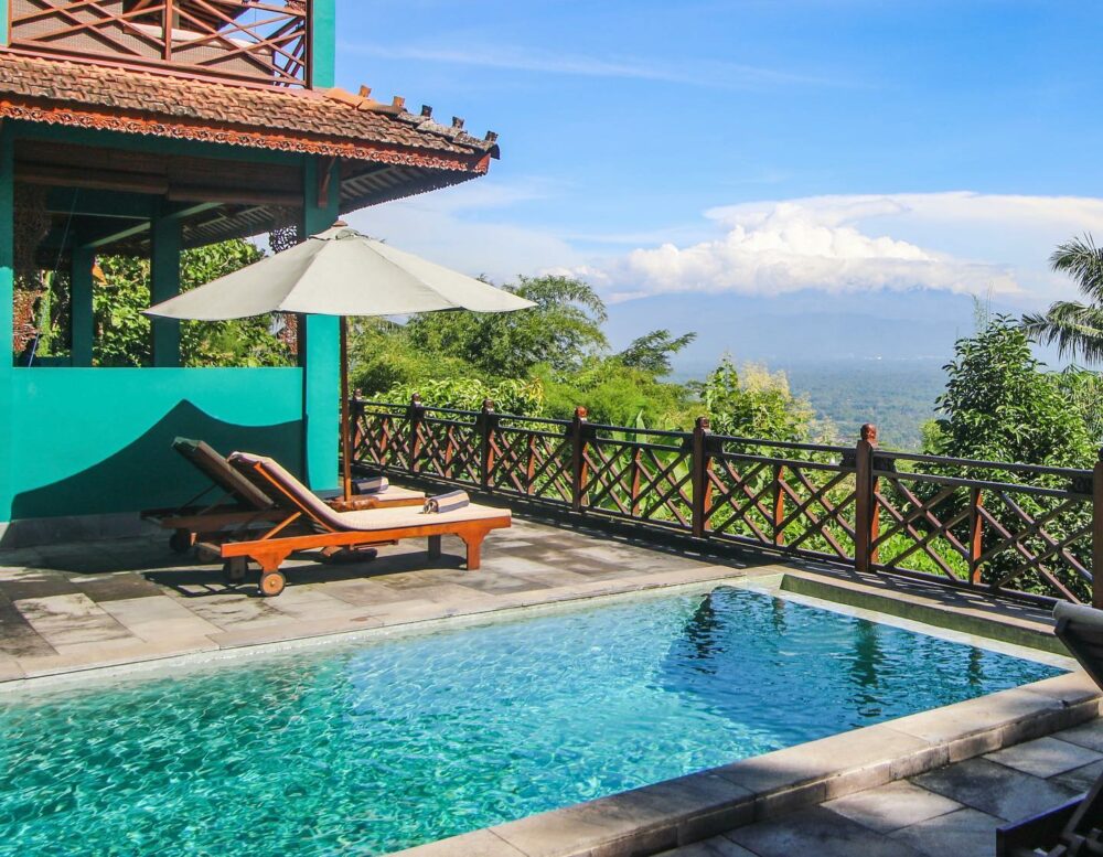 Villa Borobudur Java Rondreis Indonesie Vakantie Original Asia