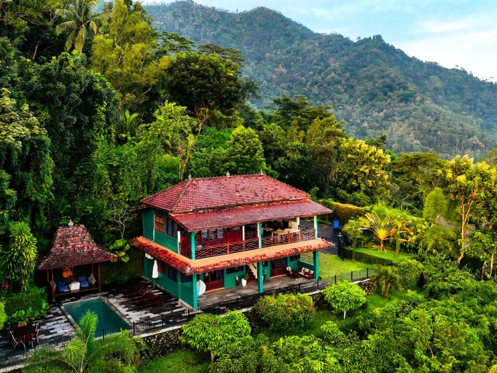Villa Borobudur Java Rondreis Indonesie Vakantie Original Asia